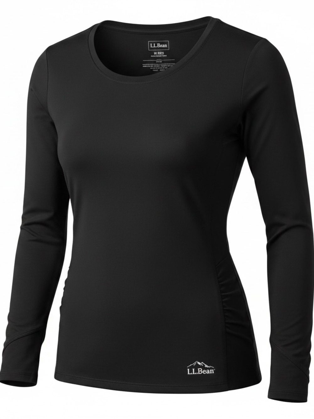 L.L. Bean Women's Long-Sleeve Performance Tee - Black
